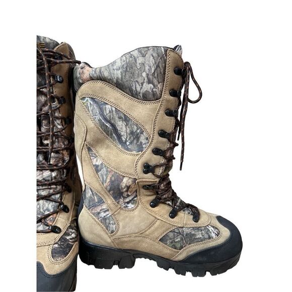 Guide Gear Giant Timber II 159503 Mossy Oak Insulated Waterproof Boots sz 11EE - Picture 5 of 9